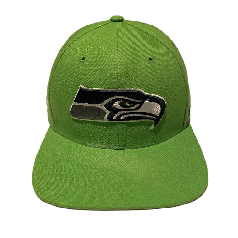 Seattle Seahawks NFL x '47 Brand Flat Bill Adjustable Strapback Hat Adult OSFA
